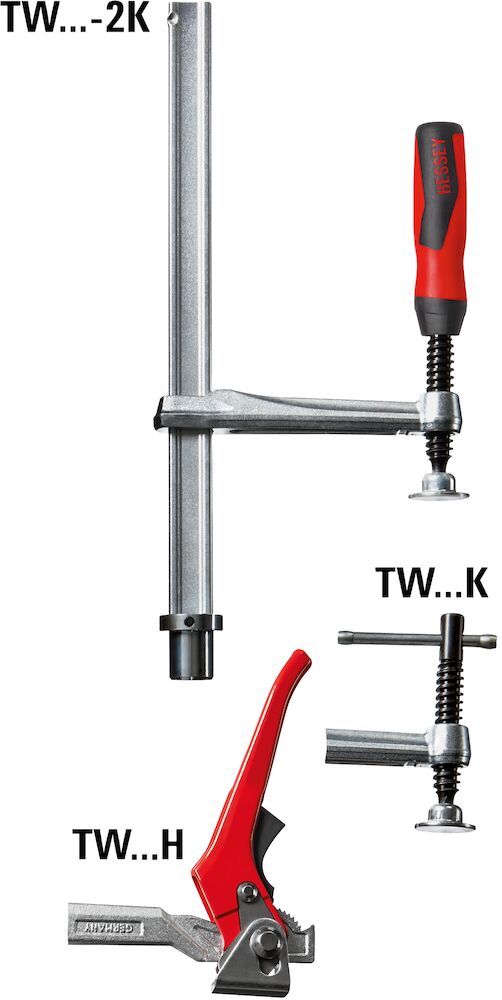 Clamping element for welding tables TW