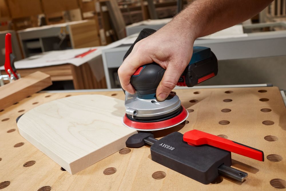 BESSEY Bankhaken-Set Für Multifunktionstische BH-MFT – 4 Haken + 4 Rändelmutter – Ø20 Mm
